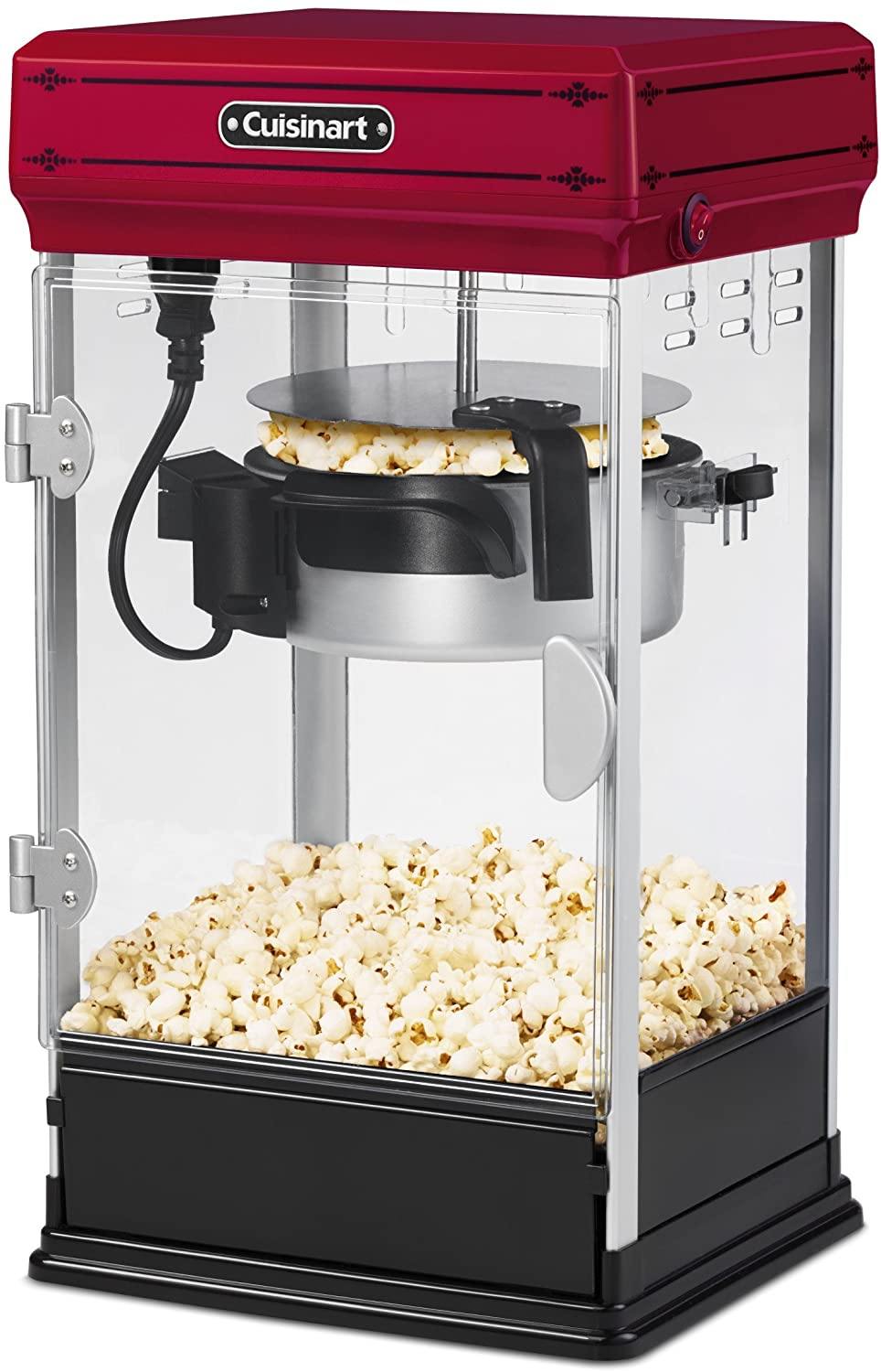 Cuisinart CPM-28 Classic-Style Popcorn Maker, Red - JOY2ESpree