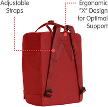 
                        
                          Load image into Gallery viewer, Fjallraven, Kanken Classic Backpack for Everyday, Ox Red
                        
                      