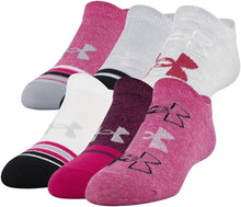 
                        
                          Load image into Gallery viewer, Under Armour Youth Essential 2.0 No Show Socks, 6-Pairs
                        
                      
