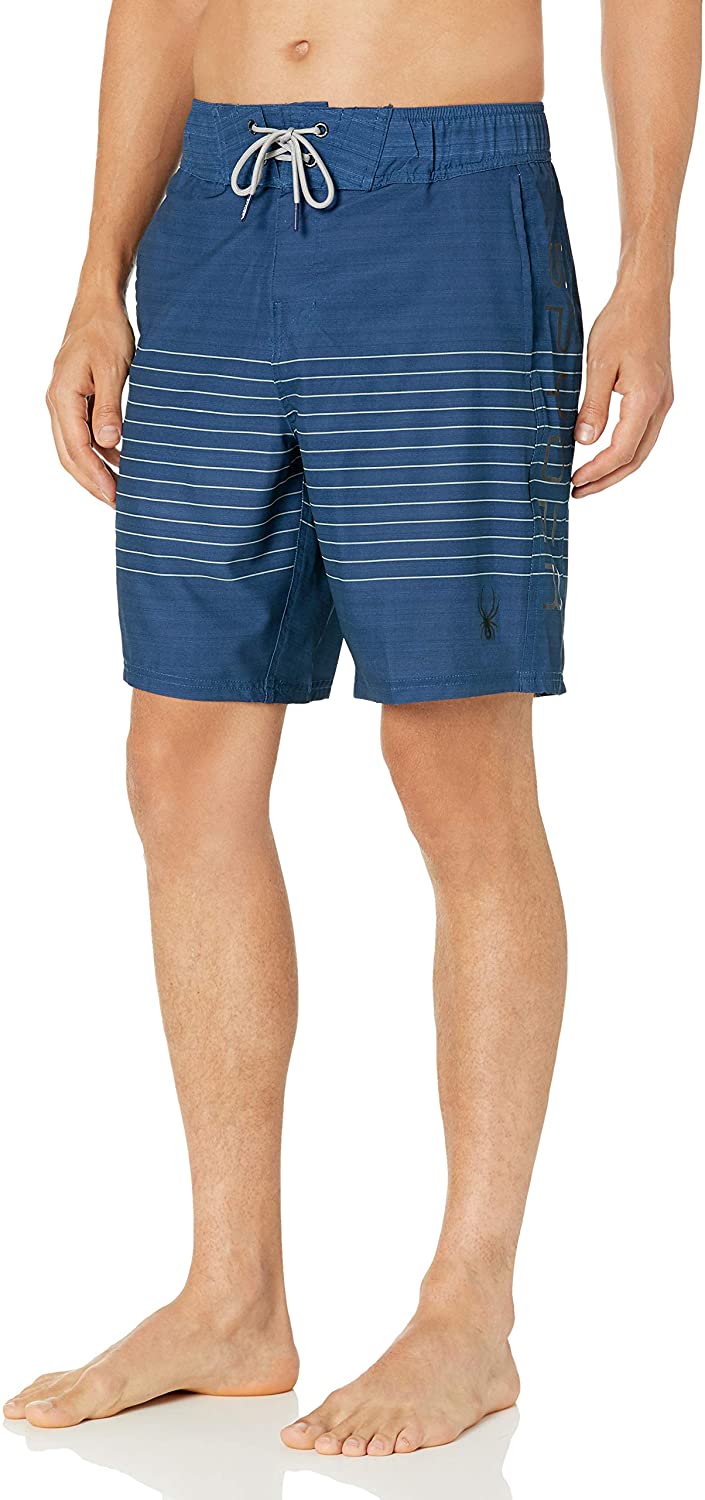Spyder Men's 9" Striped Hybrid Board Shorts