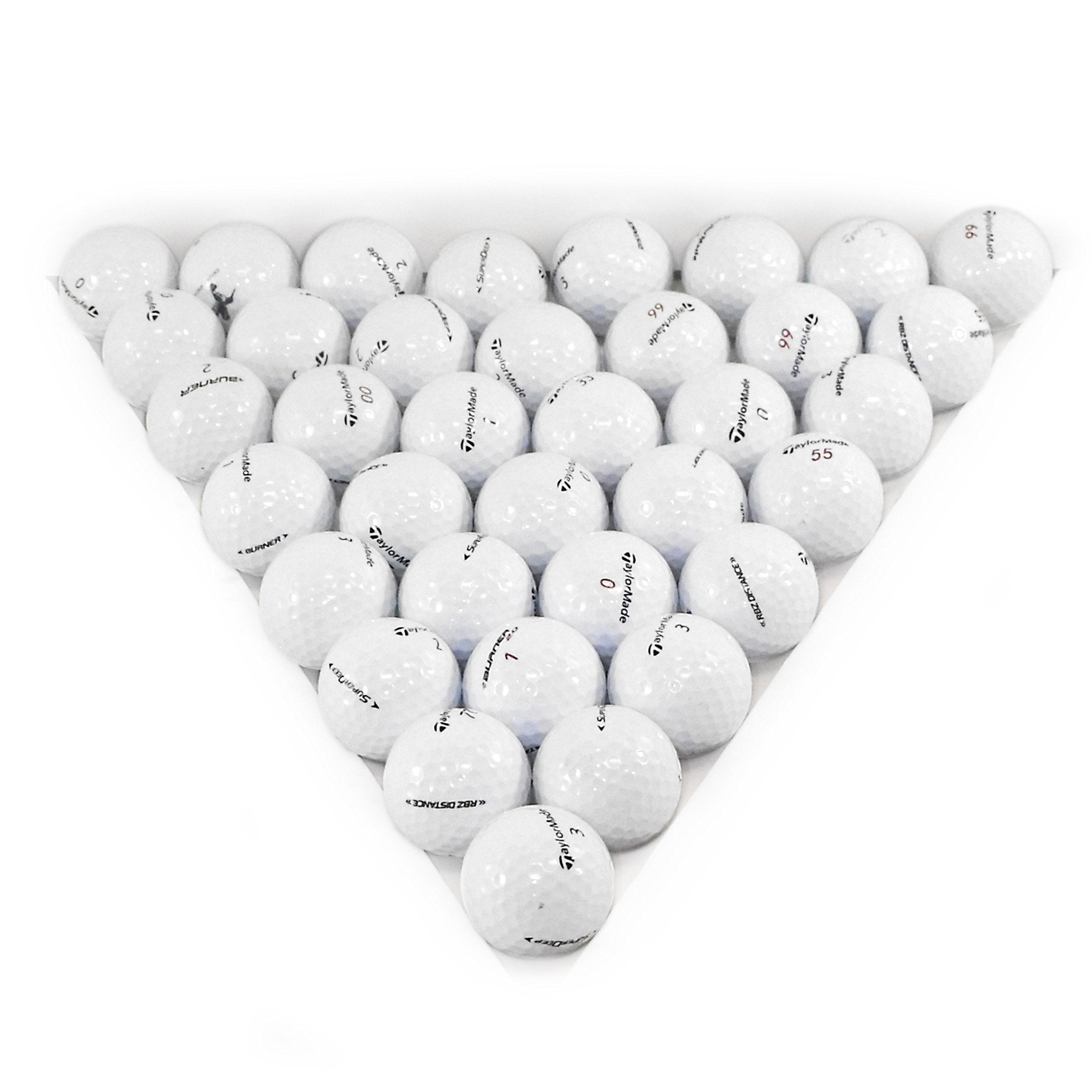 TaylorMade Assorted Models White 36 Pack Golf Balls Mint Condition () - JOY2ESpree