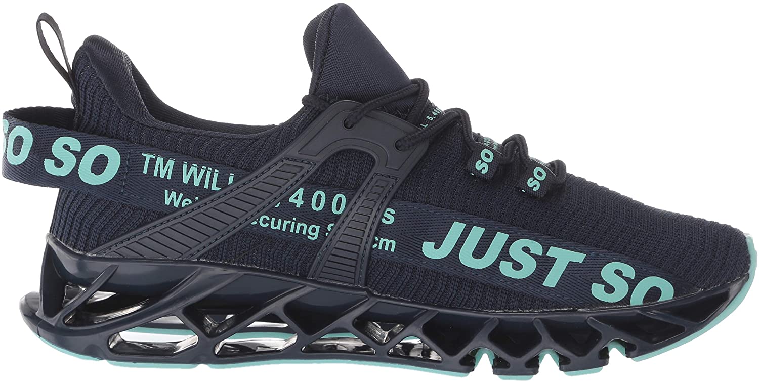 UMYOGO Mens Athletic Walking Blade Running Tennis Shoes Fashion Sneakers