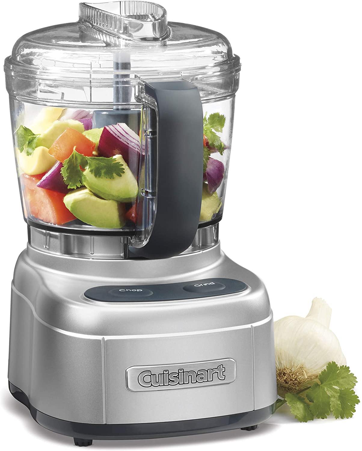 Cuisinart Elemental 4-C Chopper Grinder, 4 Cup, Silver - JOY2ESpree