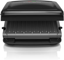 
                        
                          Cargar imagen en el visor de la galería, George Foreman Rapid Grill Series, 5-Serving Removable Plate Electric Indoor Grill and Panini Press, Black, RPGV3801BK - JOY2ESpree
                        
                      