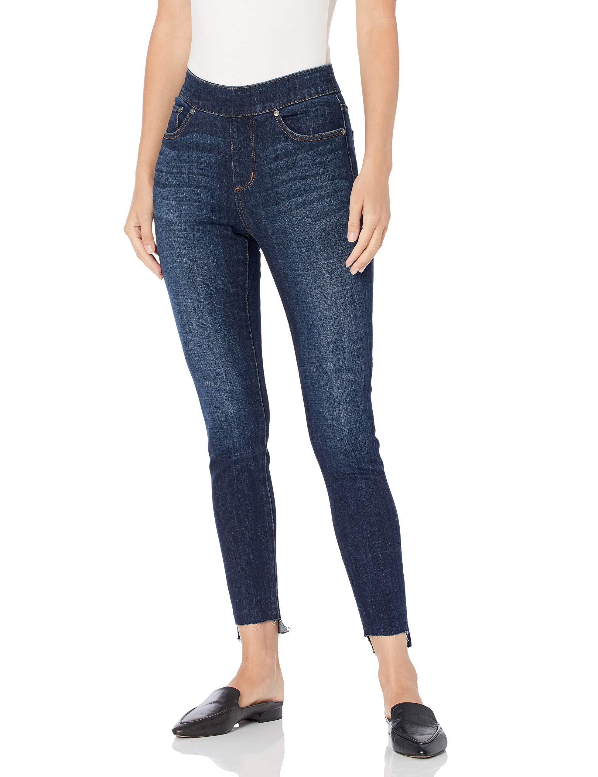 Jag Jeans Women's Maya Skinny Pull on Ankle with Stepped Hem Jean