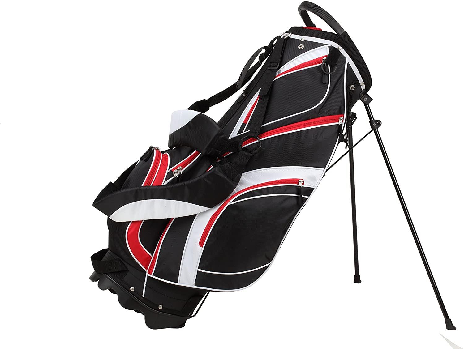18 Piece Men's Complete Golf Club Package Set With Titanium Driver - JOY2ESpree