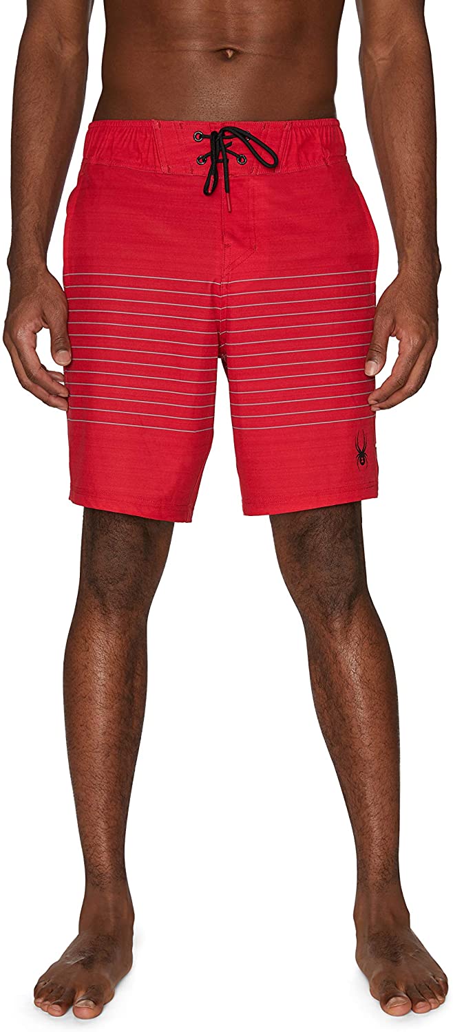 Spyder Men's 9" Striped Hybrid Board Shorts