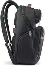 
                        
                          गैलरी व्यूवर में इमेज लोड करें, Samsonite Kombi Business Backpack, Black/Brown, 17.5 x 12 x 7-Inch
                        
                      