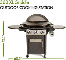 
                        
                          Cargar imagen en el visor de la galería, Cuisinart CGG-888 Grill Stainless Steel Lid 22-Inch Round Outdoor Flat Top Gas, 360° Griddle Cooking Center - JOY2ESpree
                        
                      