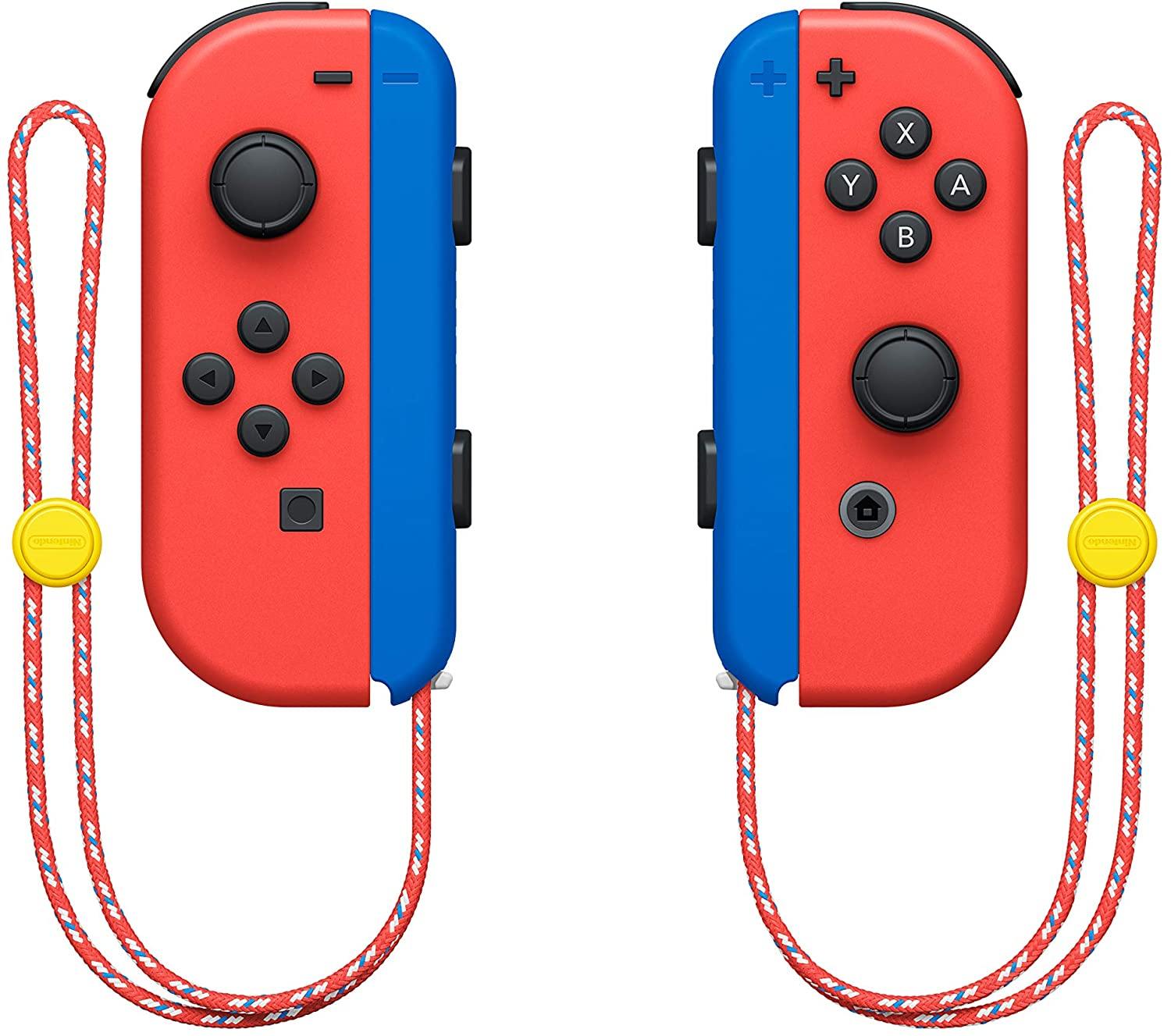 Nintendo Switch with Neon Blue and Neon Red Joy‑Con - HAC-001(-01) + SanDisk 128GB MicroSDXC UHS-I Card - JOY2ESpree