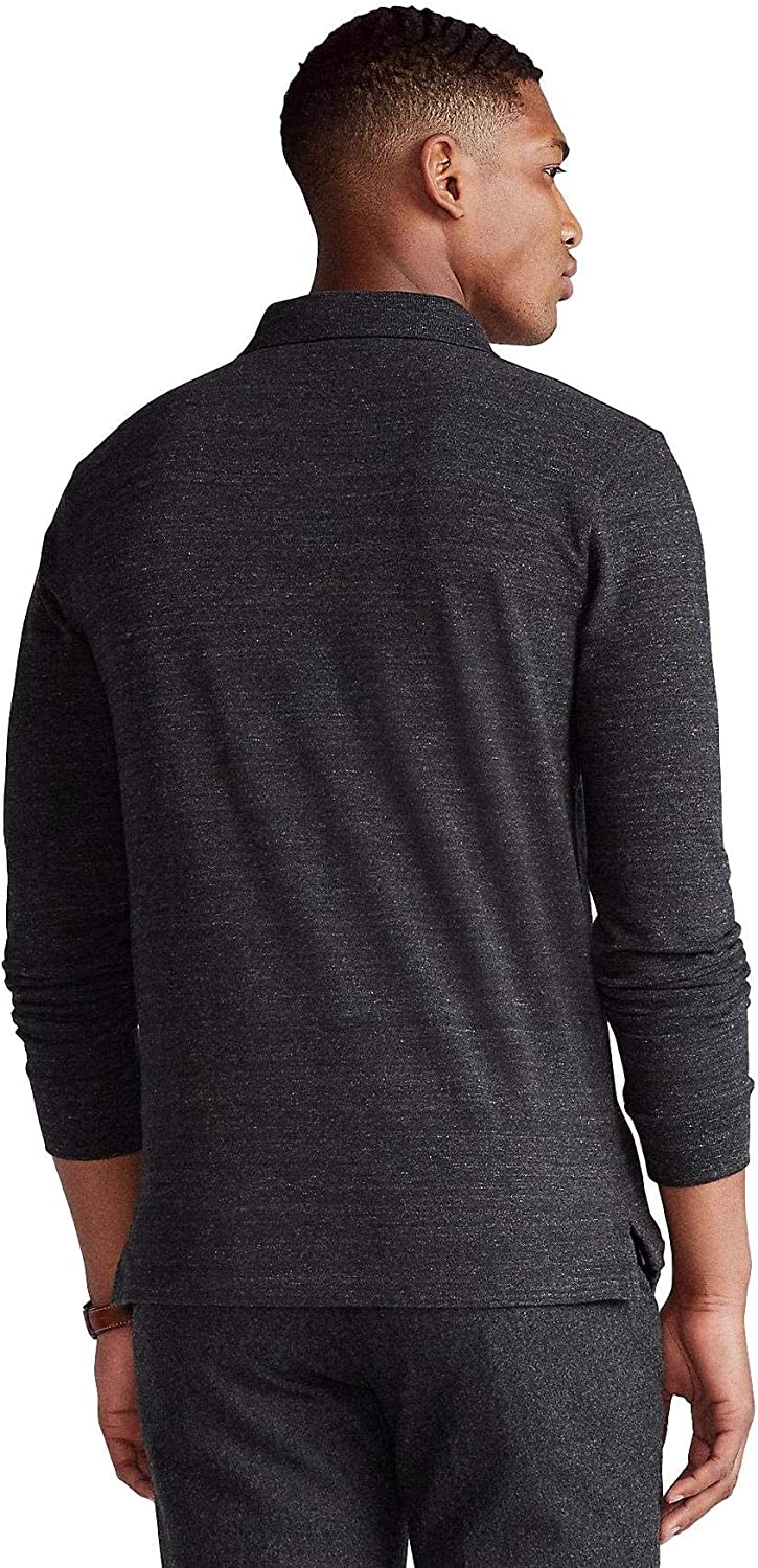 POLO RALPH LAUREN Men's Long Sleeve Mesh Polo Shirt