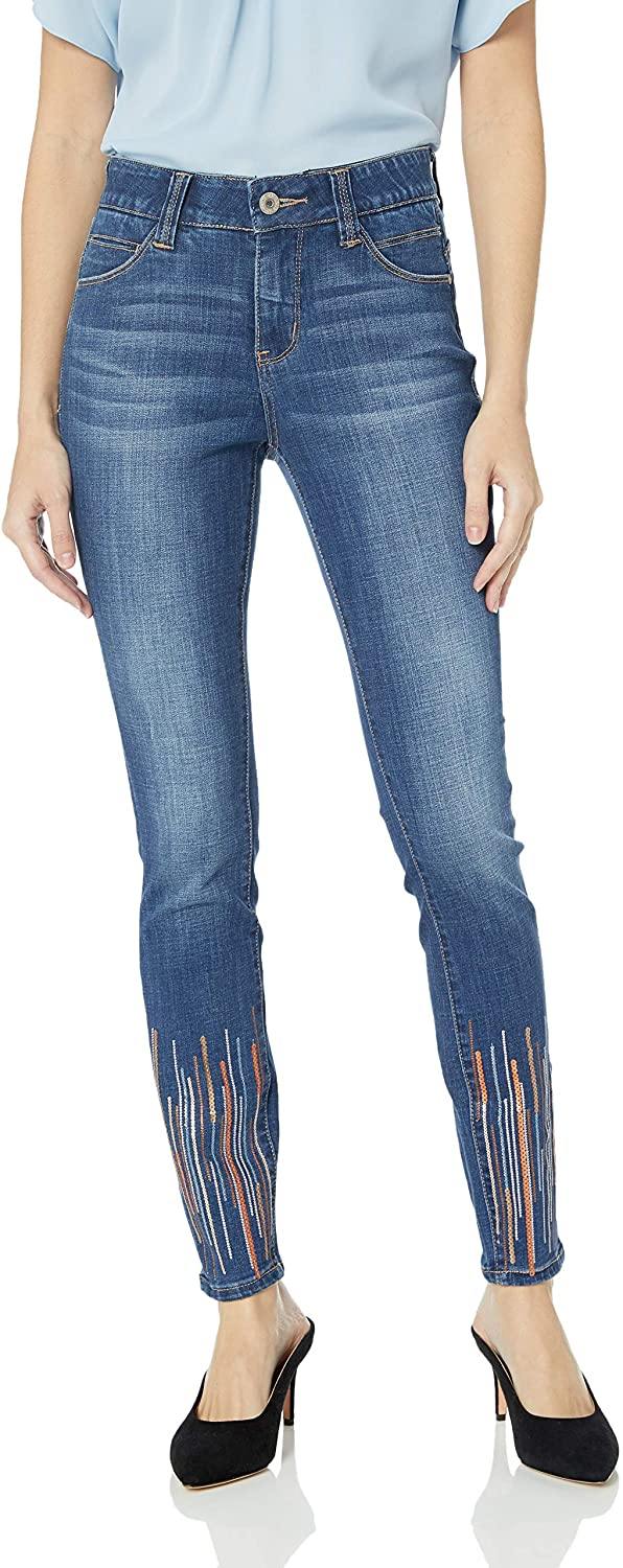 Jag Jeans Women's Cecilia Skinny Jean with Sequins