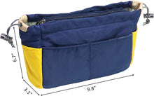 
                        
                          गैलरी व्यूवर में इमेज लोड करें, MISIXILE Nylon Handbag Organizer Insert,Travel Cosmetic Bag Organizer for Women
                        
                      