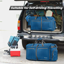 
                        
                          画像をギャラリービューアに読み込む, Gonex 150L Travel Duffel Bag Foldable Extra Large Duffle Bag XL Heavy Duty for Men Women for Luggage Shopping Gray
                        
                      