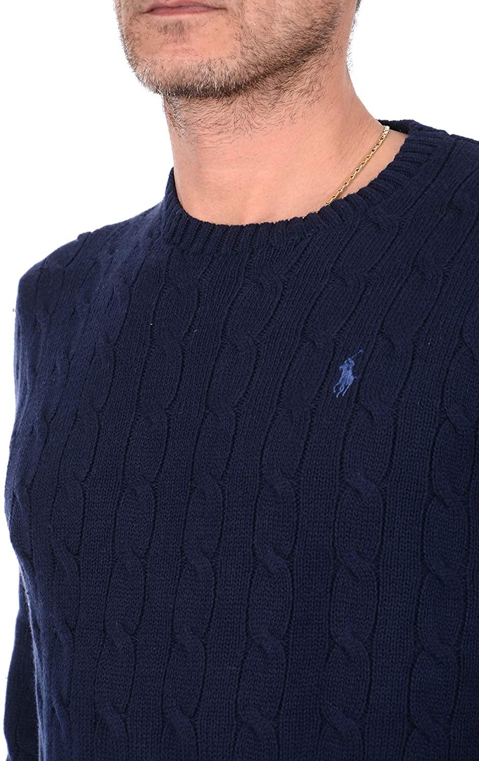 Polo Ralph Lauren Men's Cable-Knit Cotton Sweater
