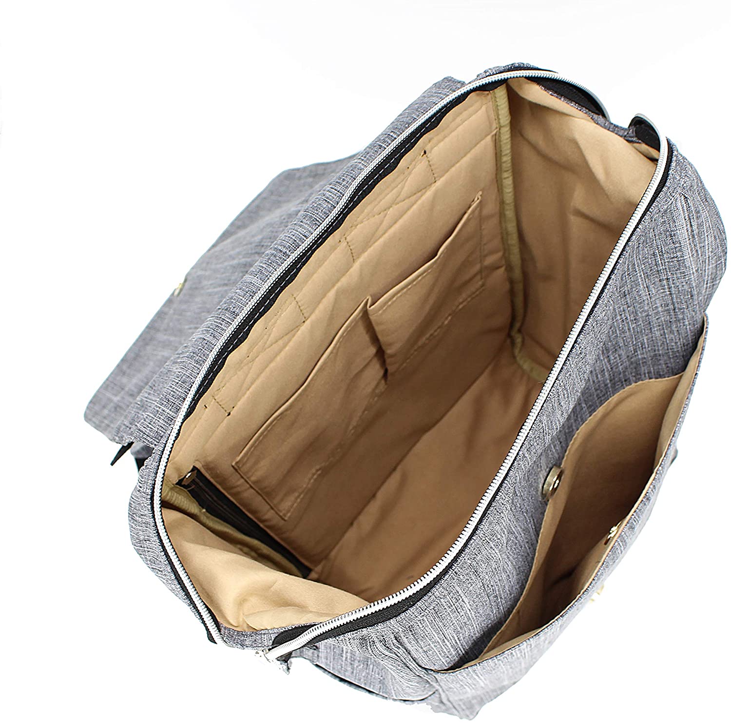 KJARAKÄR Backpack | Classic & Premium Styles | Metal Zippers | Leather Accessories | Gym, Work, School, Diaper Bag