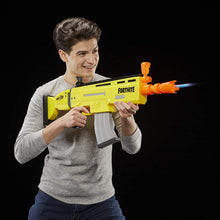 
                        
                          Load image into Gallery viewer, NERF Fortnite AR-L Elite Dart Blaster -- Motorized Toy Blaster, 20 Official Fortnite Elite Darts, Flip Up Sights -- for Youth, Teens, Adults
                        
                      