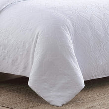 
                        
                          Load image into Gallery viewer, Tommy Bahama | Waffle Collection | Comforter Set Cotton Bedding in a Reversible Waffle Weave Texture, King, White,USHSA51166596,3
                        
                      