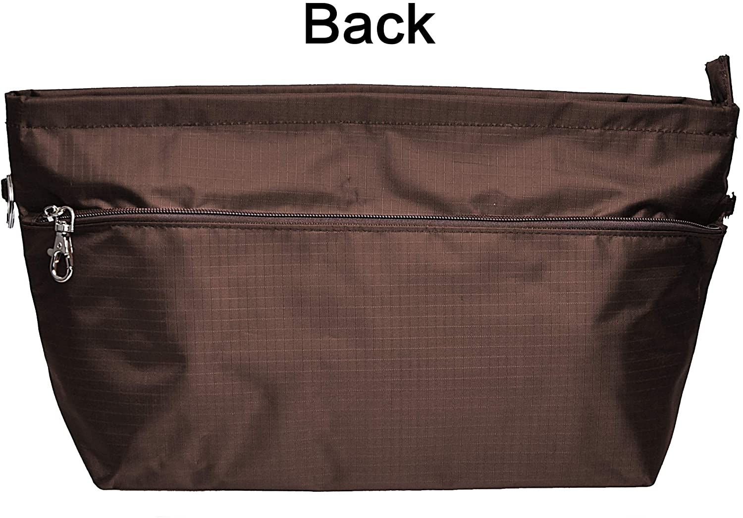 Vercord Purse Organizer Insert Bag Tote Handbags Pocketbook Inserts Organizers Zipper 11 Pockets Black Medium