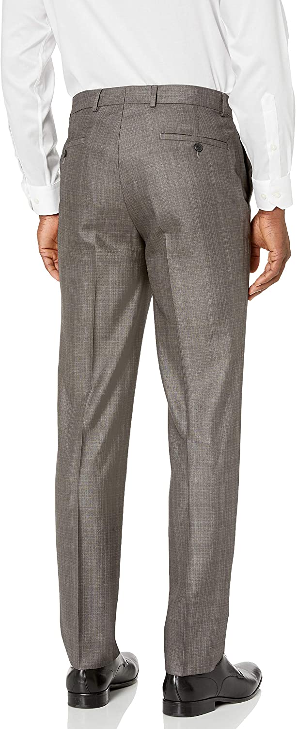 Unlisted by Kenneth Cole Men's 2 Button Slim Fit Suit with Hemmed Pant