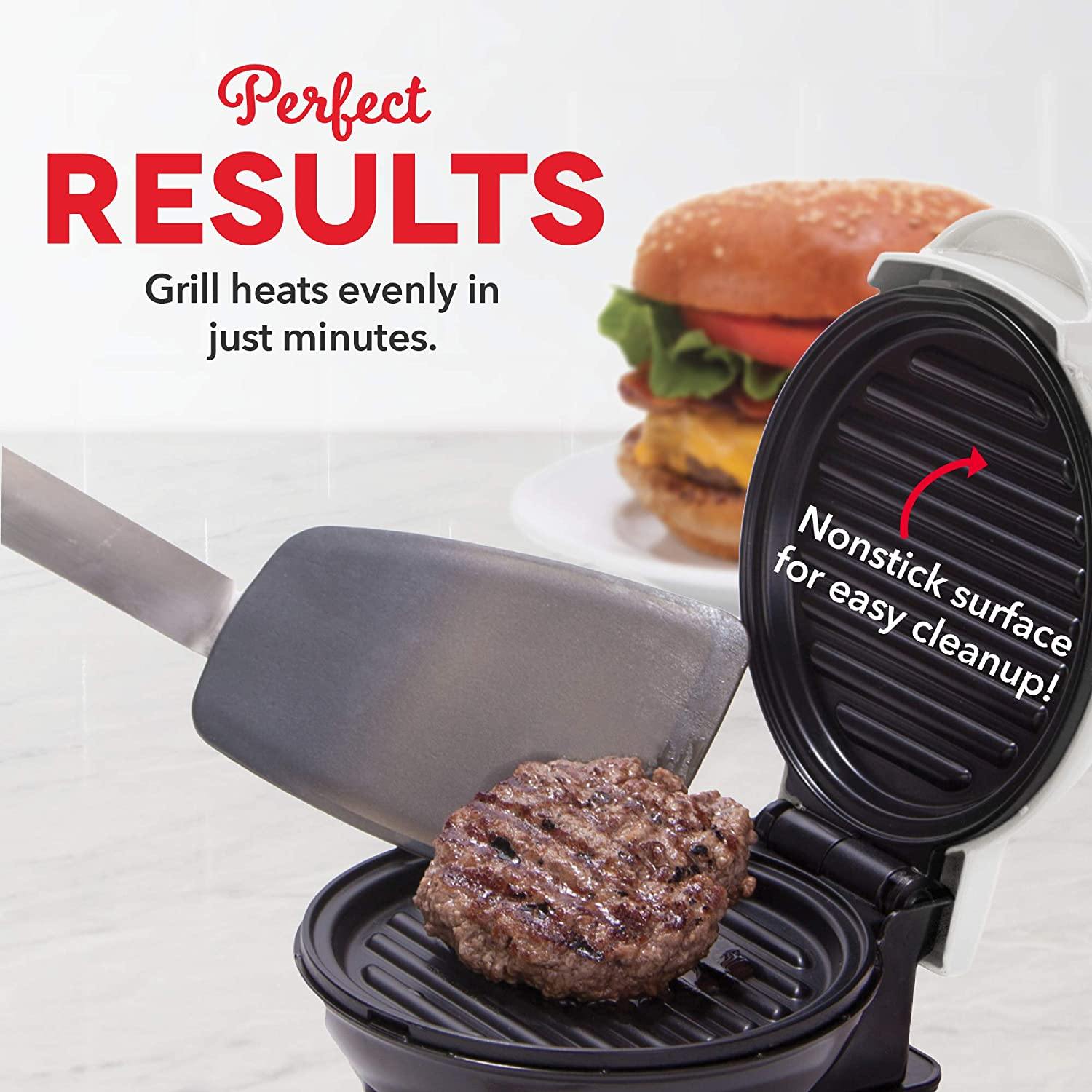 Dash Mini Maker Portable Grill Machine + Panini Press for Gourmet Burgers - JOY2ESpree