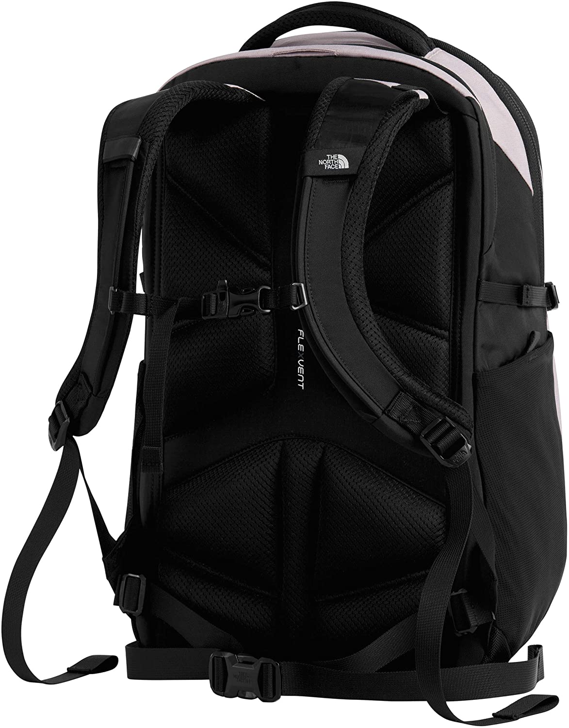 The North Face Women's Recon Backpack, TNF Black Heather/Silver Reflective, One Size