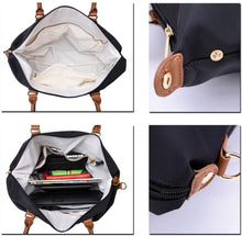 
                        
                          गैलरी व्यूवर में इमेज लोड करें, NNEE Large Oversized Water Resistance Nylon Tote Bag With Multiple Pocket Design (Navy)
                        
                      