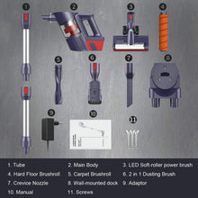 
                        
                          画像をギャラリービューアに読み込む, JASHEN D18 Cordless Stick Vacuum Cleaner - JOY2ESpree
                        
                      