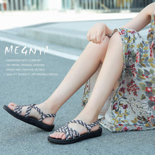 
                        
                          Muat gambar ke penampil Galeri, MEGNYA Women's Comfortable Walking Sandals with Arch Support Waterproof for Walking/Hiking/Travel/Wedding/Water Spot/Beach
                        
                      