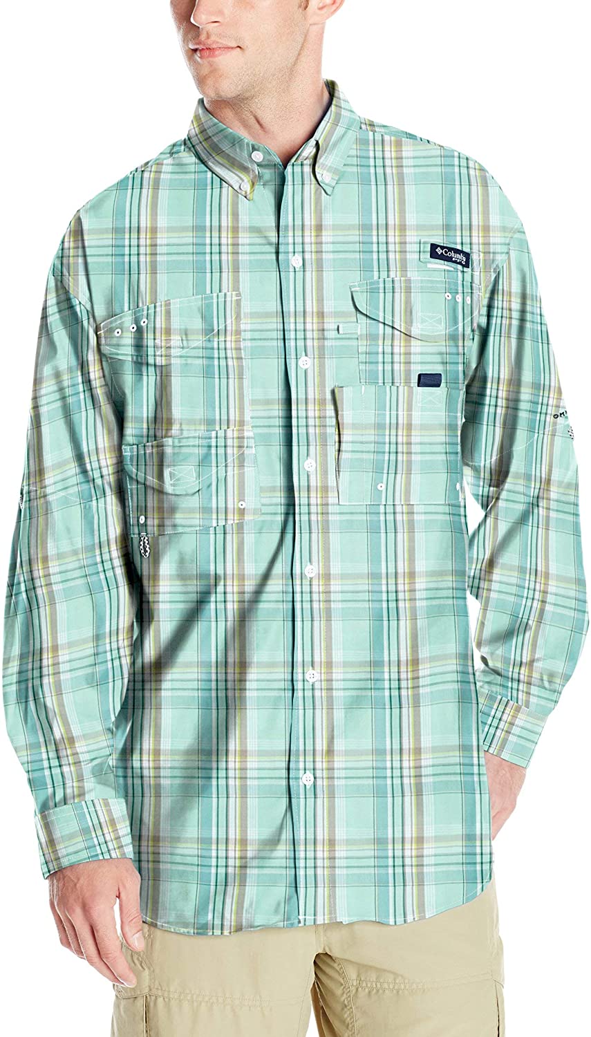 Columbia Men’s Super Bonehead Classic Long Sleeve Fishing Shirt