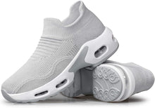 
                        
                          Muat gambar ke penampil Galeri, PDBQ Women's Walking Shoes Sock Sneakers Mesh Slip On Air Cushion Nurse Shoes Platform Loafers Breathable Lightweight Comfortable Socks Shoes
                        
                      