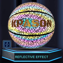 
                        
                          गैलरी व्यूवर में इमेज लोड करें, KPASON Basketball Holographic Glow in The Dark Basketball - JOY2ESpree
                        
                      