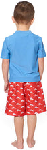 
                        
                          Load image into Gallery viewer, Tommy Bahama Boys' Rashguard and Trunks Swimsuit Set
                        
                      