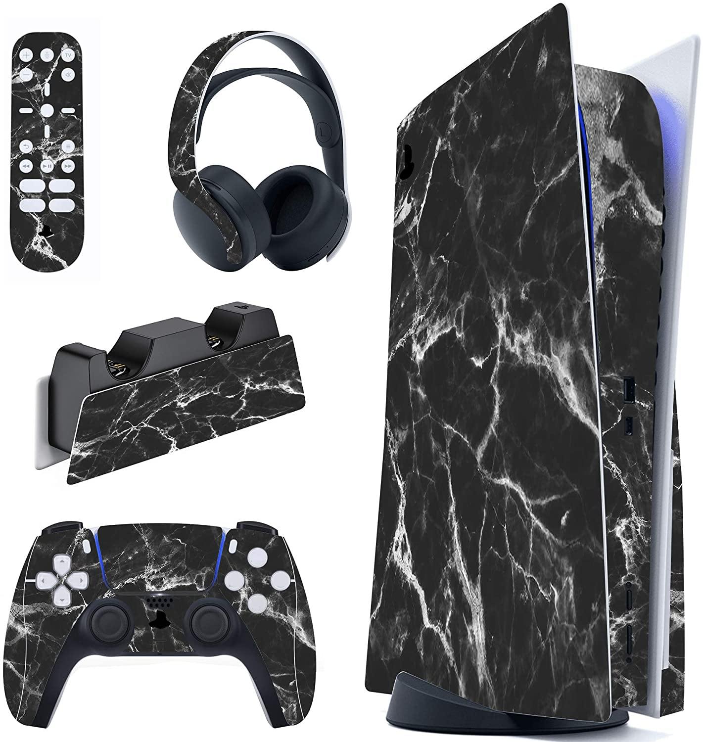 PlayVital Colorful Triangle Full Set Skin Decal for PS5 Console Disk Edition - JOY2ESpree