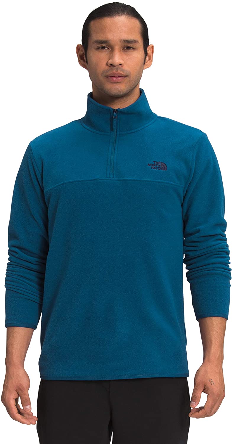 The North Face Men's TKA Glacier Quarter Zip Fleece Pullover