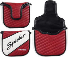 
                        
                          Load image into Gallery viewer, mytag Golf Heel Shafted Mallet Putter Headcover Strong Magnetic Closure for Taylormade Spider Tour - JOY2ESpree
                        
                      