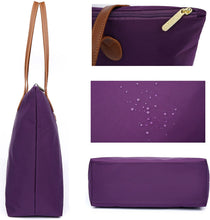 
                        
                          將圖片載入圖庫檢視器 NNEE Water Resistant Light Weight Nylon Tote Bag Handbag
                        
                      