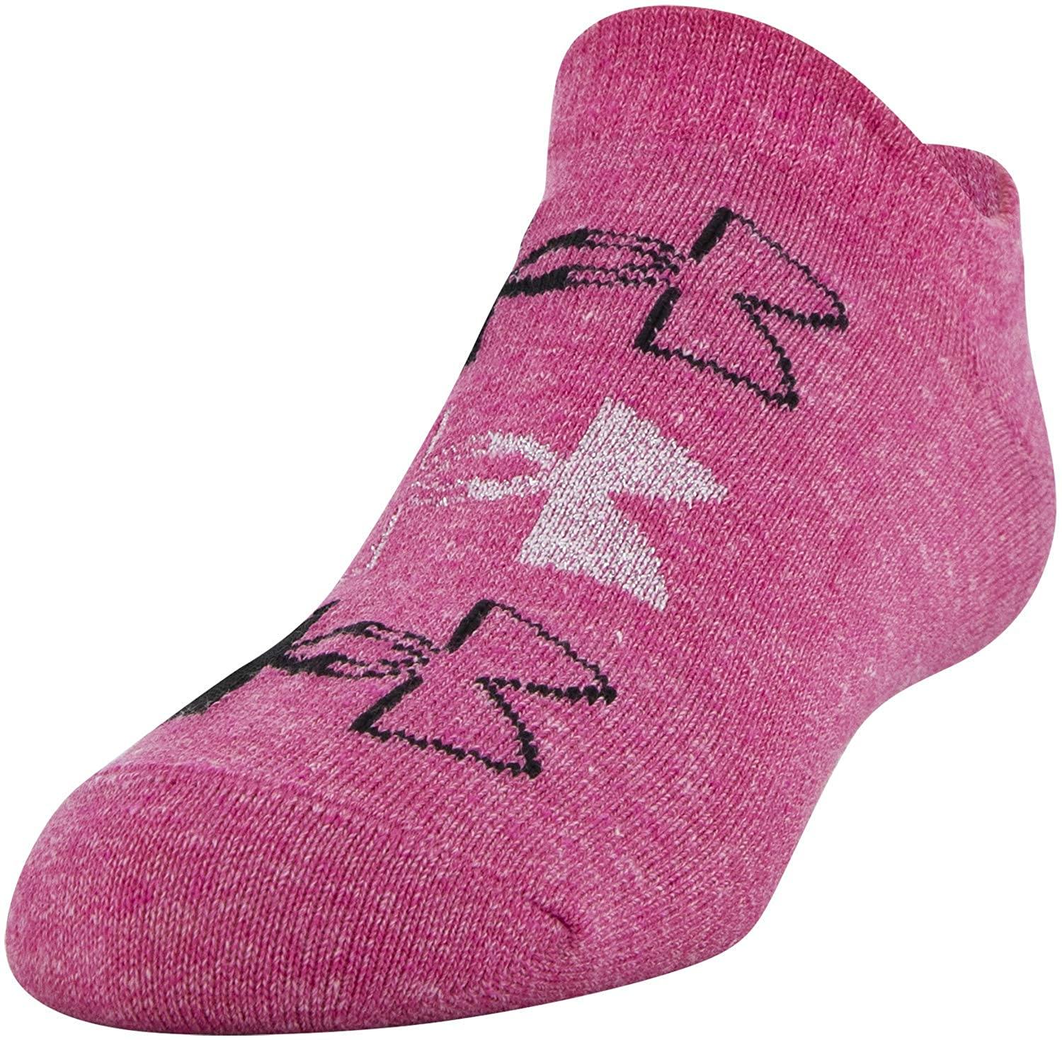 Under Armour Youth Essential 2.0 No Show Socks, 6-Pairs