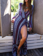 
                        
                          गैलरी व्यूवर में इमेज लोड करें, R.Vivimos Womens Summer Long Sleeve Cardigan Sexy Maxi Dresses
                        
                      