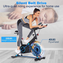 
                        
                          Cargar imagen en el visor de la galería, ANCHEER Indoor Exercise Bike, Fitness Stationary Indoor Cycling Bike Belt Drive with LCD Monitor for Home Cardio Workout Bike Training - JOY2ESpree
                        
                      