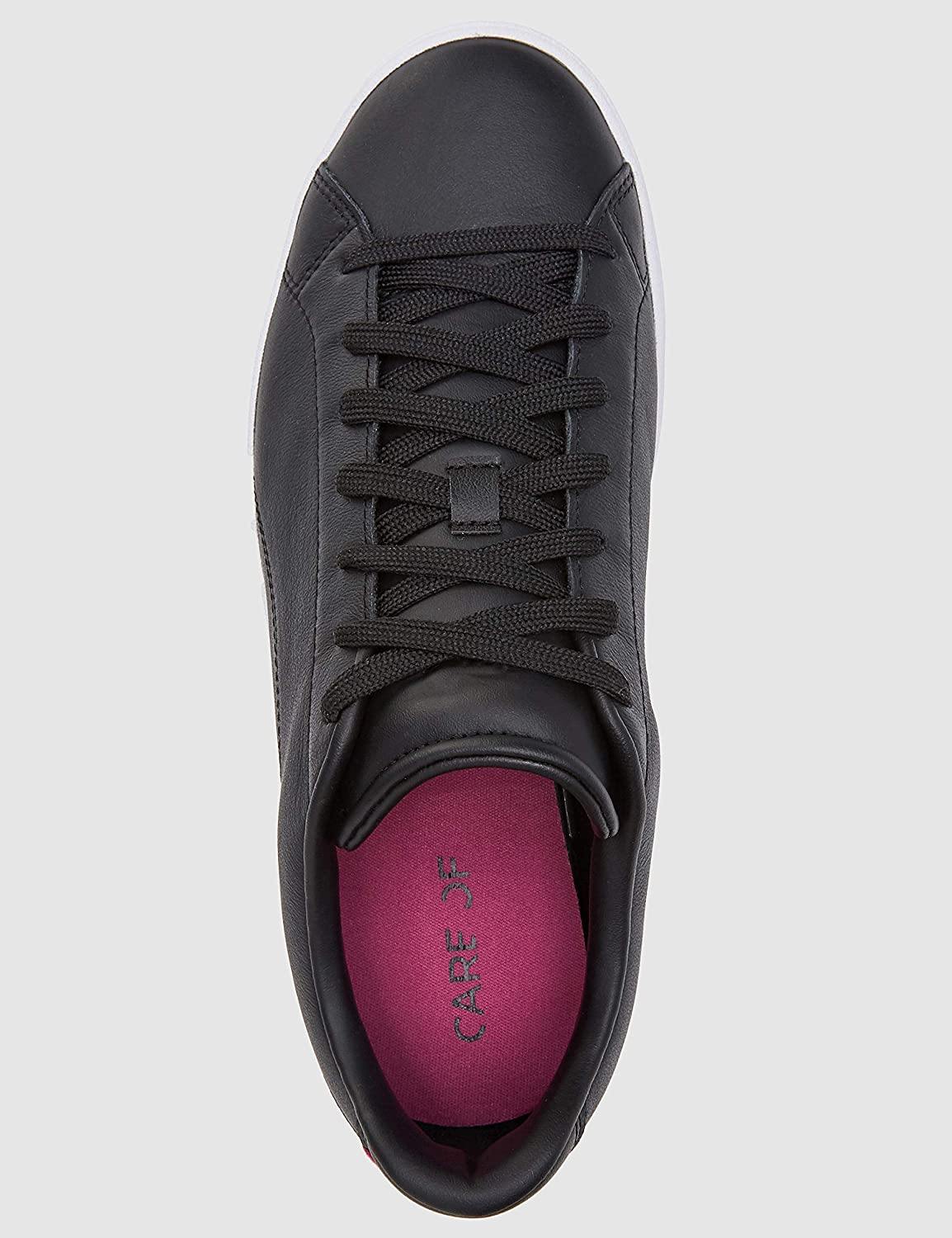 CARE OF by PUMA Women's Leather Platform Court Low-Top Sneakers