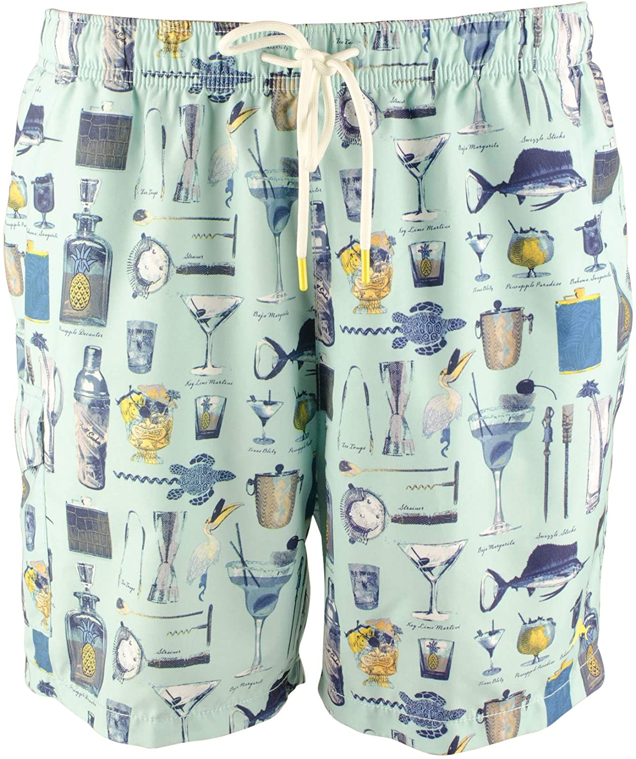 Tommy Bahama Mens Naples Well Stocked Printed Swimwear Swim Trunks