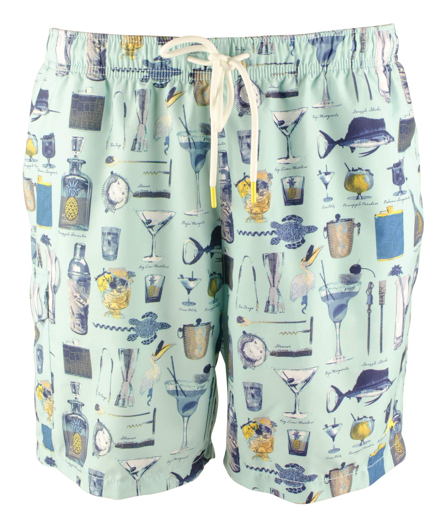 Tommy Bahama Mens Naples Well Stocked Printed Swimwear Swim Trunks