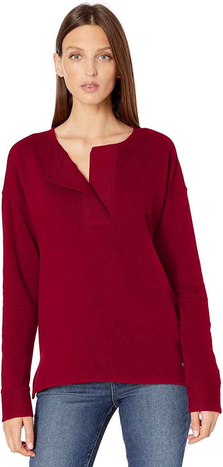 Jag Jeans Women's Tina Pullover Brushed Terry Top