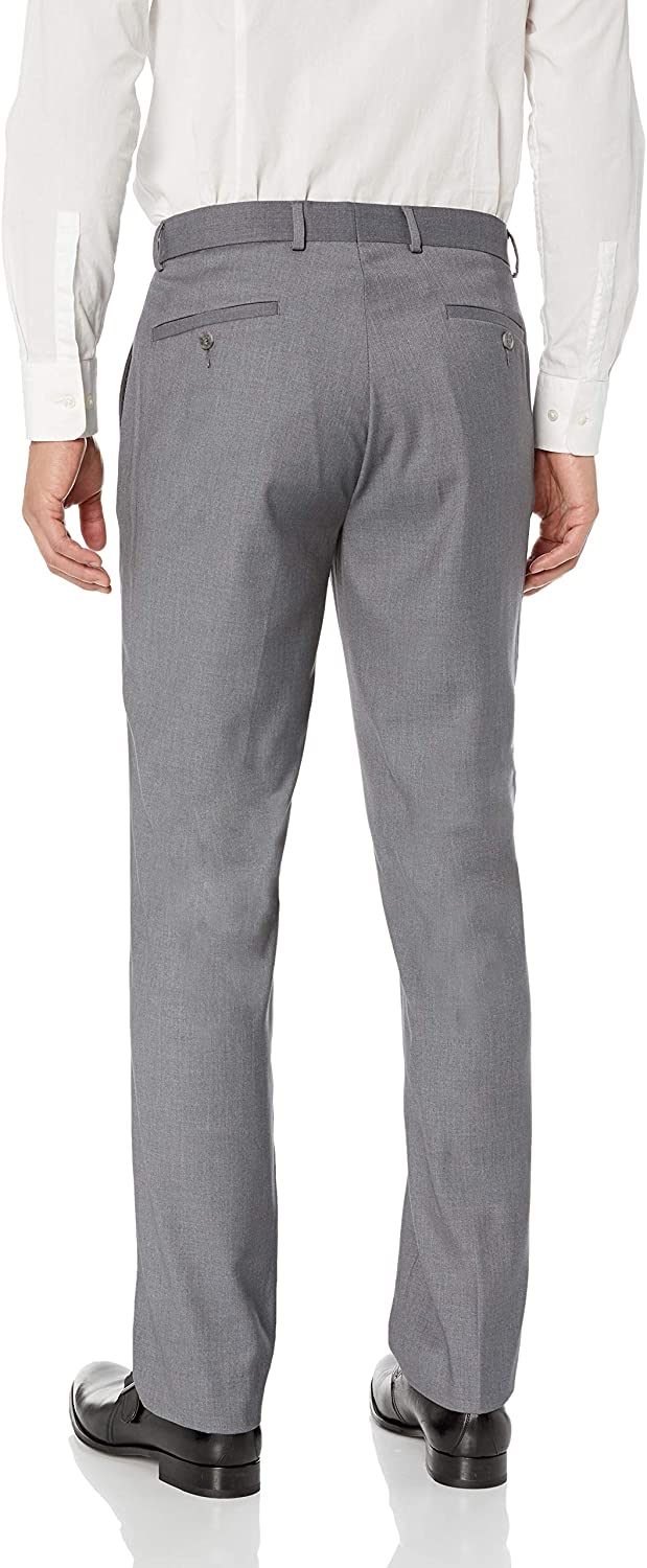 Unlisted by Kenneth Cole Men's 2 Button Slim Fit Suit with Hemmed Pant
