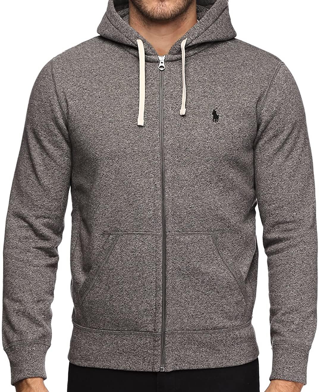 Ralph Lauren Polo Classic Full-Zip Fleece Hooded Sweatshirt