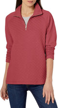 
                        
                          गैलरी व्यूवर में इमेज लोड करें, Jag Jeans Women's Theresa Quarter Zip Brushed Terry Top
                        
                      