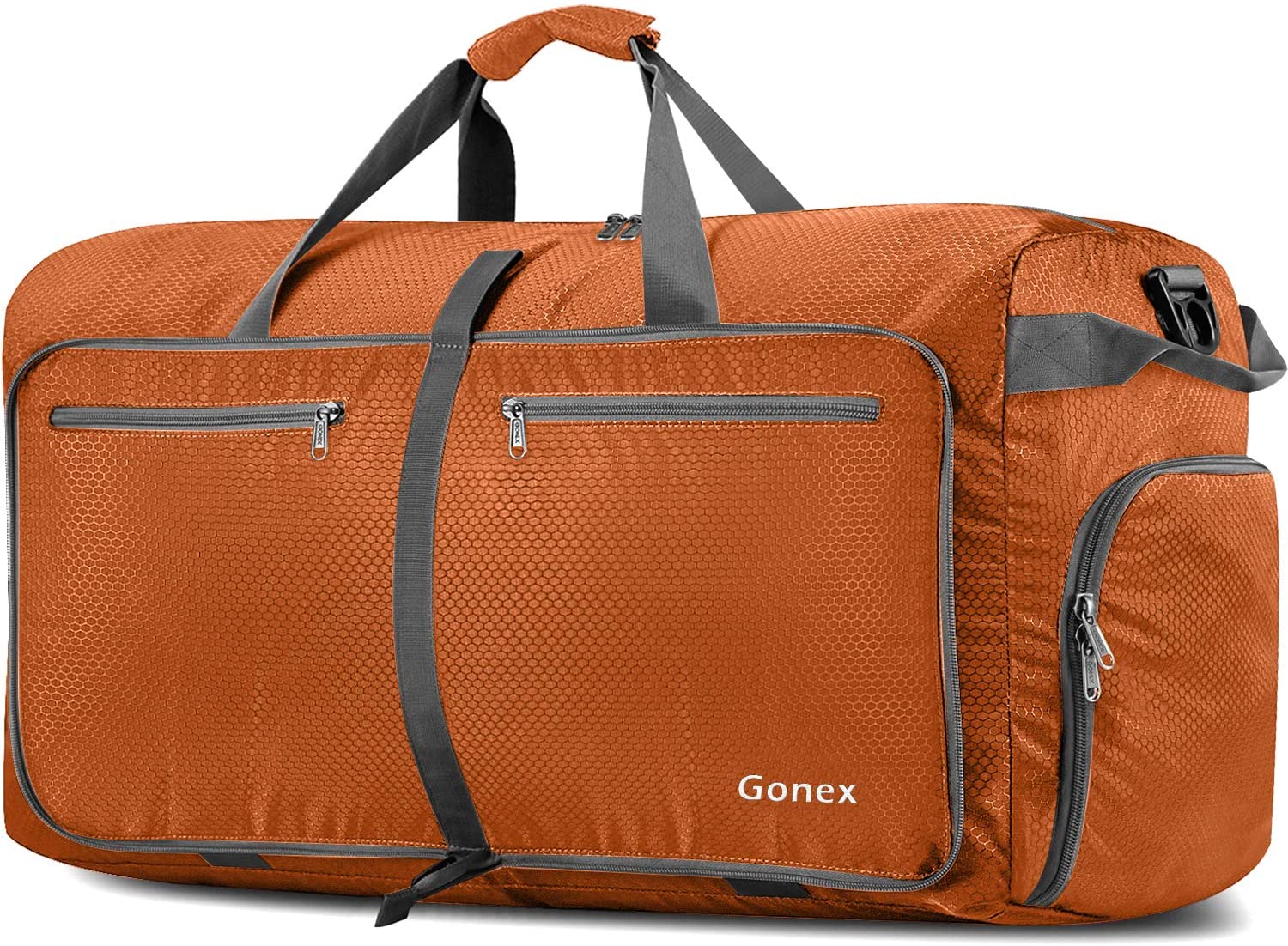 Gonex 150L Travel Duffel Bag Foldable Extra Large Duffle Bag XL Heavy Duty for Men Women for Luggage Shopping Gray
