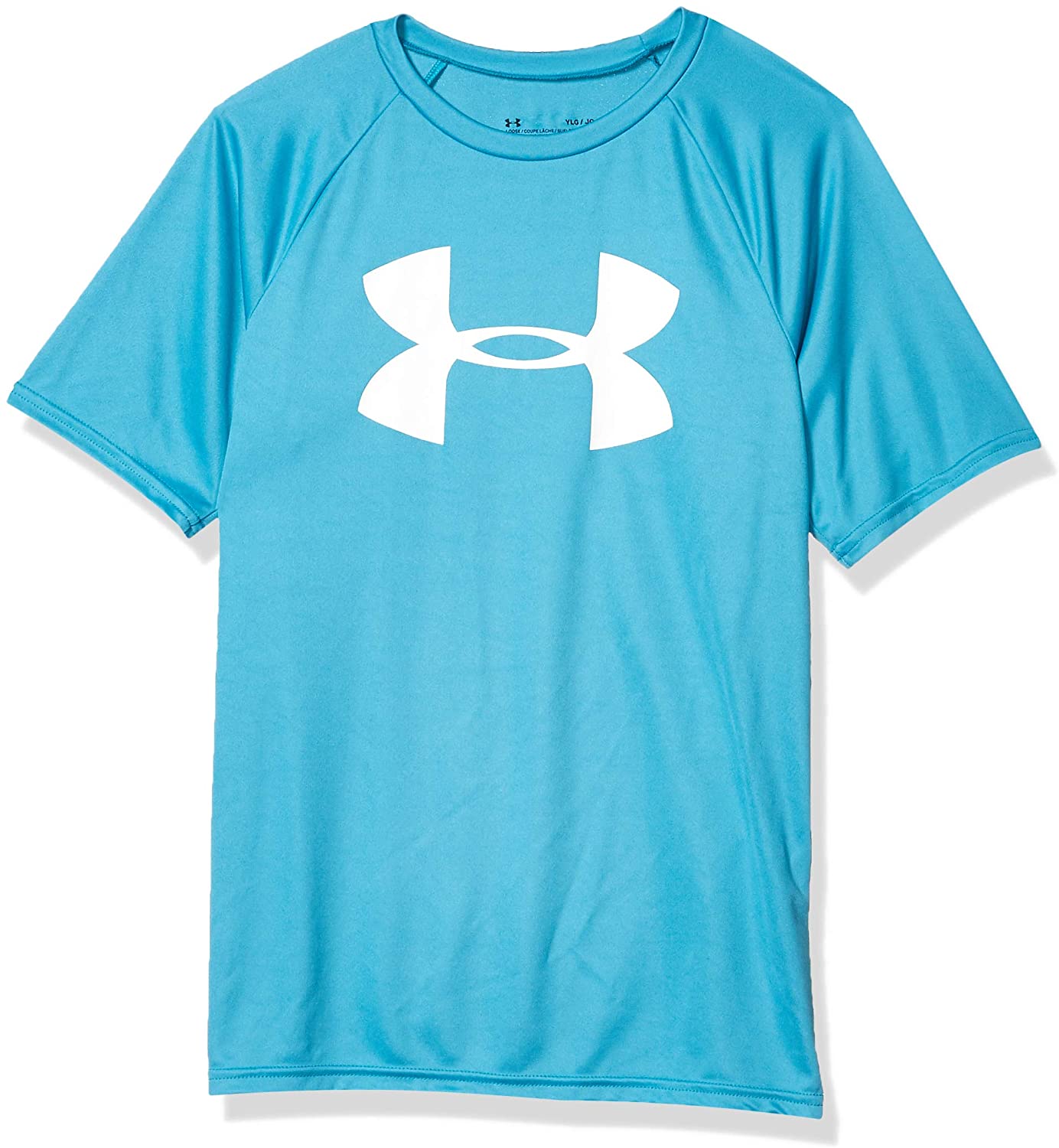 Under Armour Boys' Tech Big Logo Short Sleeve Gym T-Shirt