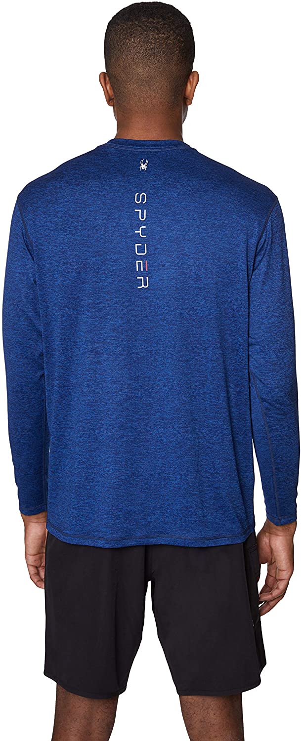 Spyder Men's Heather Long Sleeve Rashguard